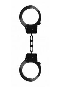 Ouch Beginners Handcuffs Metal Black