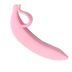 Manual Silicone Phallus For Women (Color: Pink)